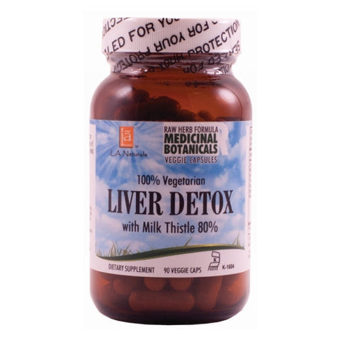 L. A .Naturals, Liver Detox Raw Formula, 90 Veg Caps L. A .Naturals