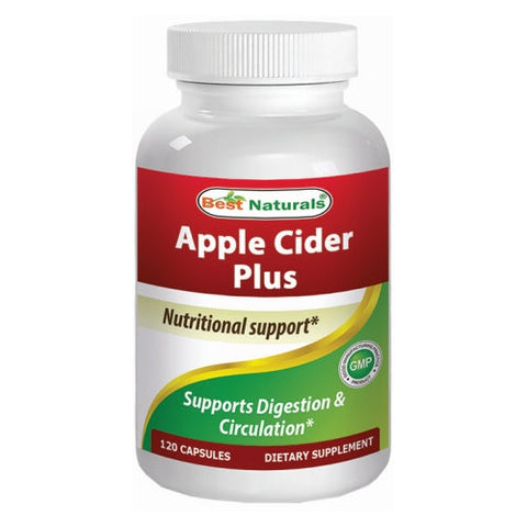 Best Naturals, Apple Cider Plus, 120 Caps Best Naturals