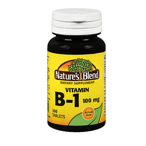 Nature's Blend, Vitamin B1, 100 Mg, 100 Tabs Nature's Blend