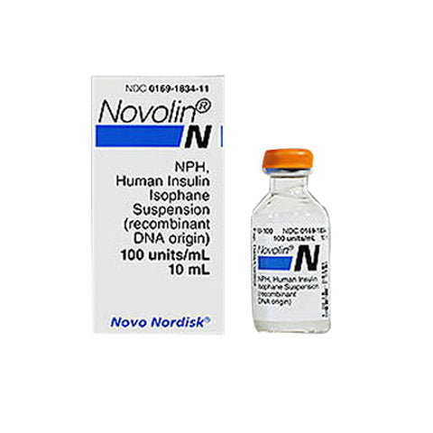 Novo Nordisk Pharma, Novolin N, 1 Each Novo Nordisk Pharma