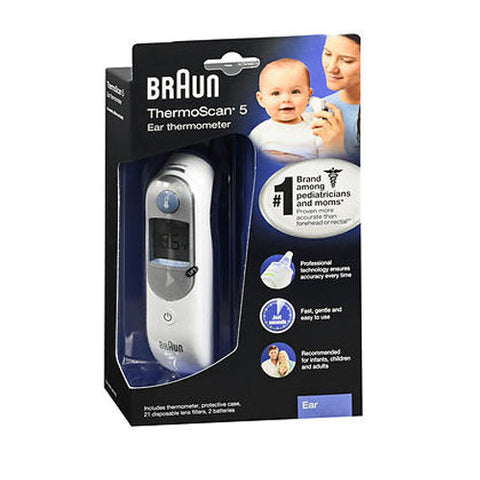 Braun, ThermoScan 5 Ear Thermometer, 1 Each Braun