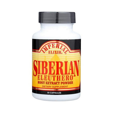 Imperial Elixir / Ginseng Company, Siberian Eleuthero Root Extract Powder, 2500 mg, 50 Caps Imperial Elixir / Ginseng Company