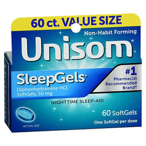Cortizone-10, Unisom Sleepgels Nighttime Sleep Aid, 60 Each Cortizone-10