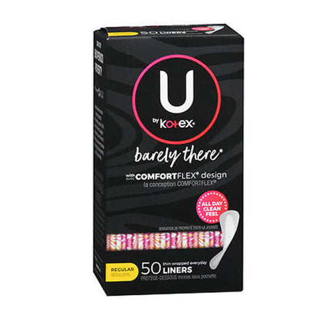 U By Kotex, Balance Liners Thin Regular, 50 Each U By Kotex