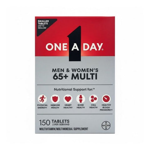 One-A-Day, Proactive 65+ For Men & Women Multivitamin Multimineral, 150 Tabs One-A-Day