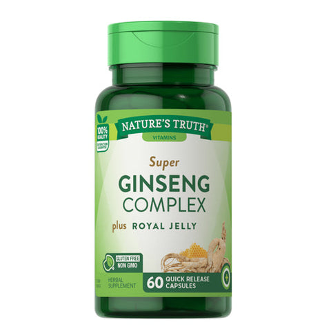 Nature's Truth, Super Ginseng Complex With Royal Jelly, 800 Mg, 60 Caps Nature's Truth
