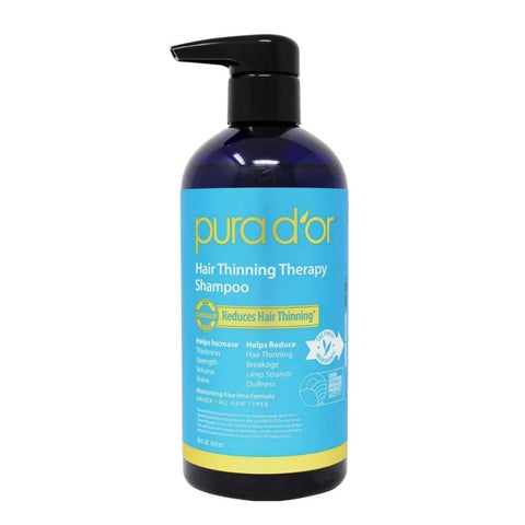 Pura d'Or, Hair Thinning Therapy Shampoo, 16 Oz Pura d'Or