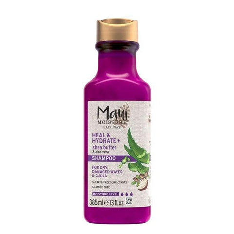 Maui Moisture, Heal & Hydrate + Shea Butter Shampoo For Tight Curly Hair, 13 Oz Maui Moisture