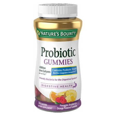 Nature's Bounty Probiotic Gummies Digestive Health 60 Each by Nature's Bounty