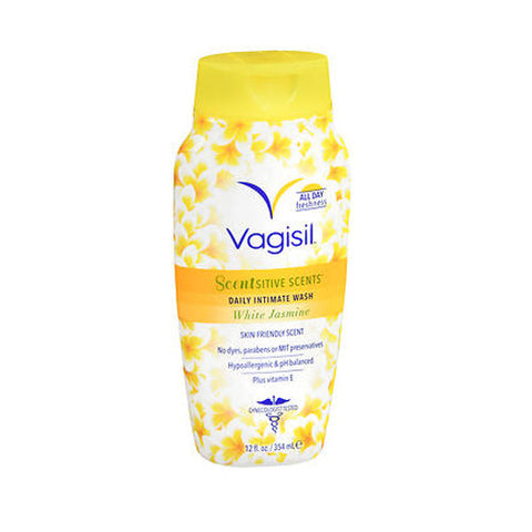 Vagisil, Scentsitive Scents Daily Intimate Wash White Jasmine, 12 Oz Vagisil