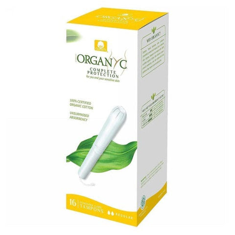 Organyc, Regular Organic Cotton Applicator Tampons, 16 Count Organyc