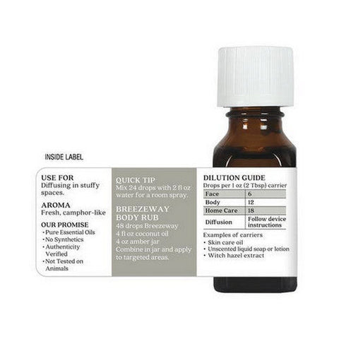 Aura Cacia, Essential Oil Blend, Breezeway 0.5 Oz Aura Cacia