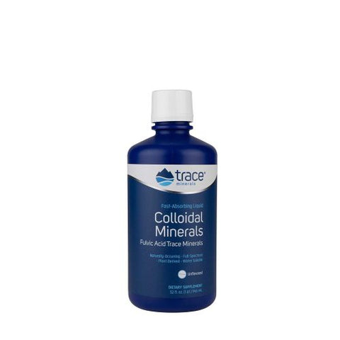 Trace Minerals, Colloidal Minerals Unflavored, 0, 32 Oz Trace Minerals