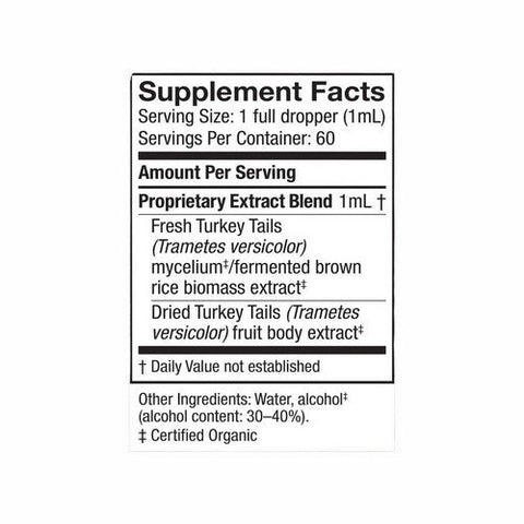Host Defense, Turkey Tail Extract, 2 Oz Host Defense