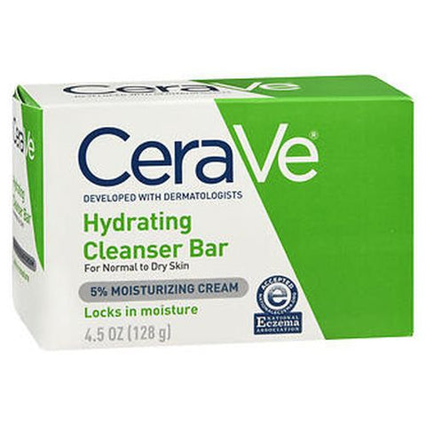 Cerave, Hydrating Cleanser Bar, 4.5 Oz Cerave