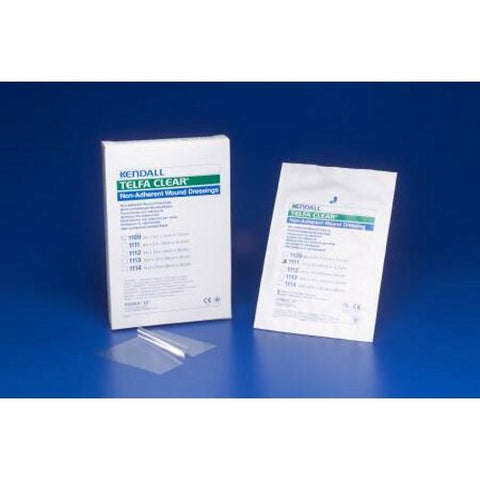 Cardinal, Non-Adherent Dressing TelfaClear Film Sterile, Box Of 25 Cardinal