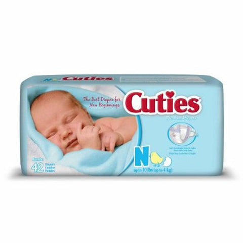 First Quality, Unisex Baby Diaper Complete Care Newborn Disposable Heavy Absorbency, Count of 1 First Quality