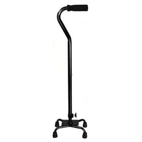 McKesson, Small Base Quad Cane McKesson Steel 30 to 39 Inch Height Black, Count of 4 McKesson