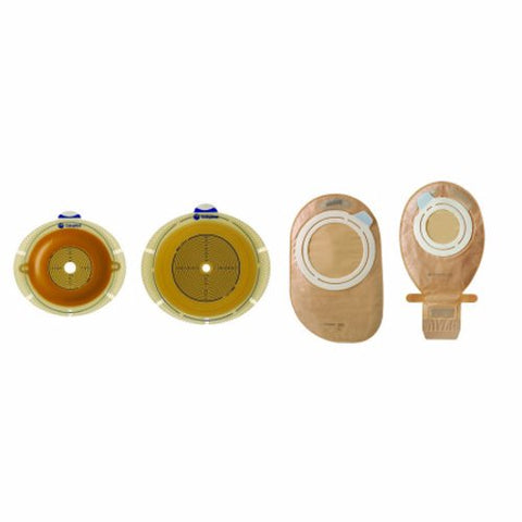 Coloplast, Ostomy Barrier Sensura  Flex Pre-Cut, Flexible Double Layer Adhesive 2 Inch Flange Red Code 1-1/4 In, Box Of 5 Coloplast