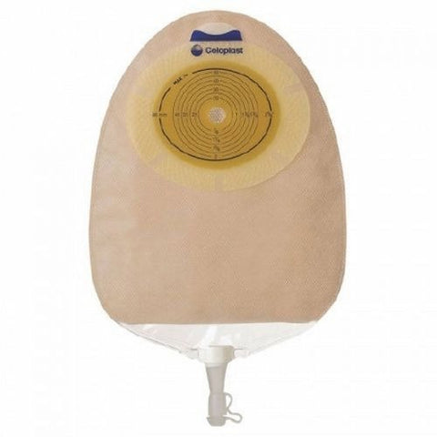 Coloplast, Urostomy Pouch SenSura  One-Piece System 10-3/8 Inch Length, Maxi 1-3/16 Inch Stoma Drainable Flat,, Box Of 10 Coloplast