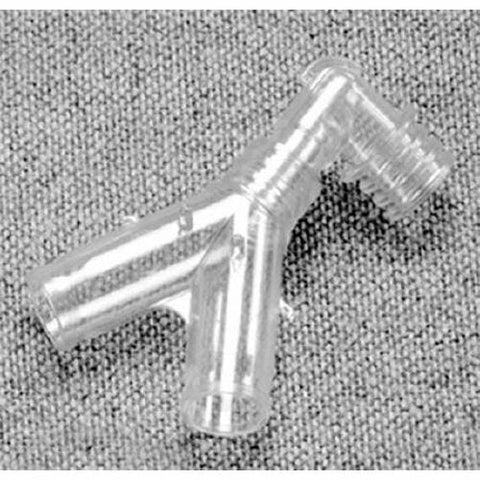 Vyaire, Y Adapter With Elbow Port Disposable, Count of 50 Vyaire
