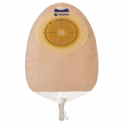 Coloplast, Urostomy Pouch SenSura  One-Piece System 10-3/8 Inch Length, Maxi 1 Inch Stoma Drainable Flat, Pre-C, Box Of 10 Coloplast