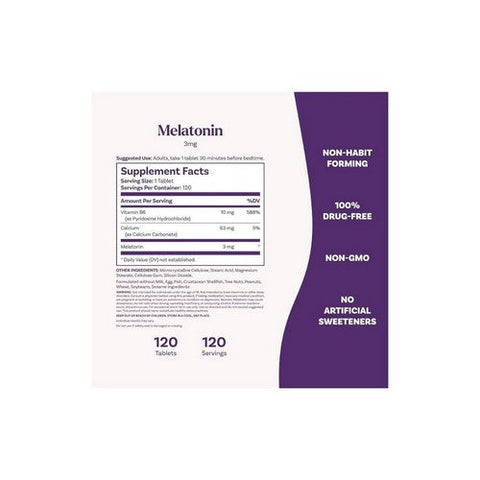Natrol, Melatonin Sleep, 3 Mg, 120 Tabs Natrol