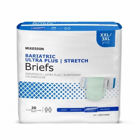 McKesson, Incontinence Brief, Count of 20 McKesson