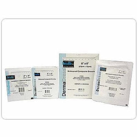DermaRite, Composite Dressing 6 X 6 Inch Gauze Sterile, Box Of 10 DermaRite