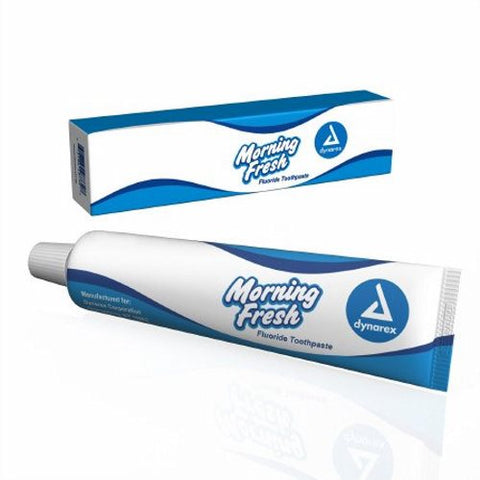 Dynarex, Toothpaste Morning Fresh Mint Flavor 2.75 oz. Tube, 2.75 Oz Dynarex