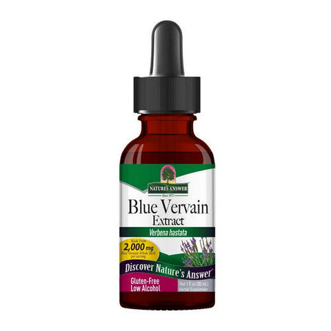 Nature's Answer, Blue Vervain Low Alcohol, 1 Oz Nature's Answer