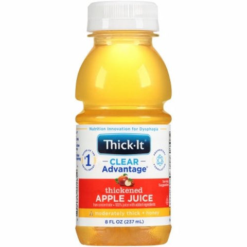 Kent Precision Foods, Thickened Beverage Bottle Apple Flavor B457-L9044, Count of 24 Kent Precision Foods