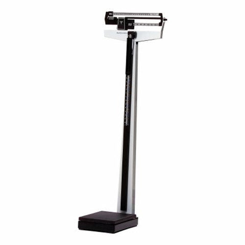 Health O Meter, Platform Scale Health O Meter  Balance Beam 390 lbs. Black / White Mechanical, Count of 1 Health O Meter