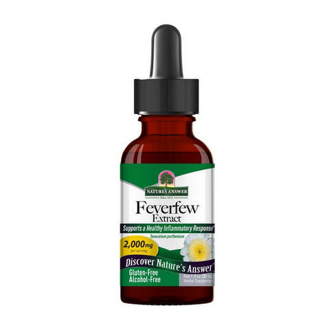 Nature's Answer, Feverfew Extract Alcohol-Free, 2000 Mg, 1 Oz Nature's Answer