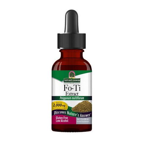 Nature's Answer, Fo-Ti Extract Low Alcohol, 2000 Mg, 1 Oz Nature's Answer