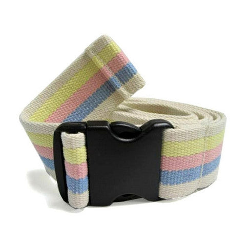 McKesson, Gait Belt 60 Inch Length Pastel Stripe 860, Count of 1 McKesson