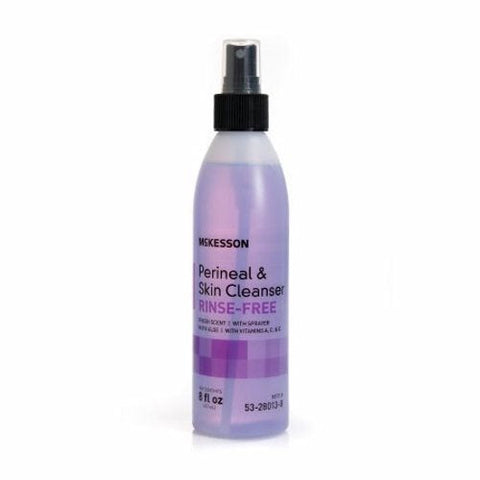 McKesson, Rinse-Free Perineal Wash McKesson Liquid 8 oz. Pump Bottle Fresh Scent, 8 Oz McKesson