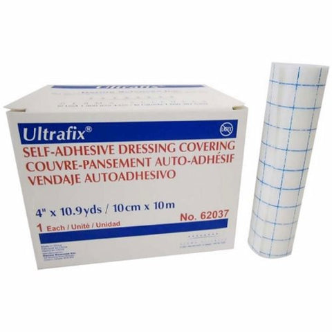 Derma e, Dressing Retention Tape Ultrafix  Skin Friendly Nonwoven 4 Inch X 11 Yard White NonSterile, Count of 1 Derma e