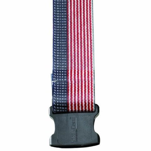 Skil-Care, Gait Belt SkiL-Care PathoShield 60 Inch Length Stars and Stripes Design Vinyl, 1 Each Skil-Care
