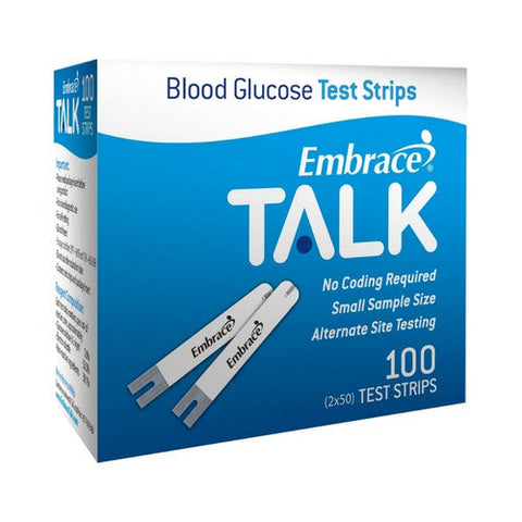 Embrace, Embrace Talk Meter Strips, Box Of 1 Embrace