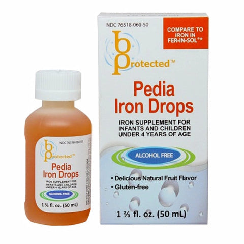 B Protected, Pedia Iron Drops, 50 ml B Protected