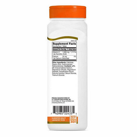21st Century, Vitamin C, 1000 Mg, 110 Tabs 21st Century