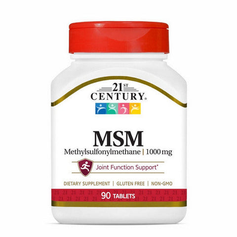 21st Century, Msm, 1000 Mg, 90 Tabs 21st Century