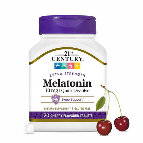 21st Century, MELATONIN  10MG SUBLINGUAL, 10mg, Sublingual 120 Tabs 21st Century