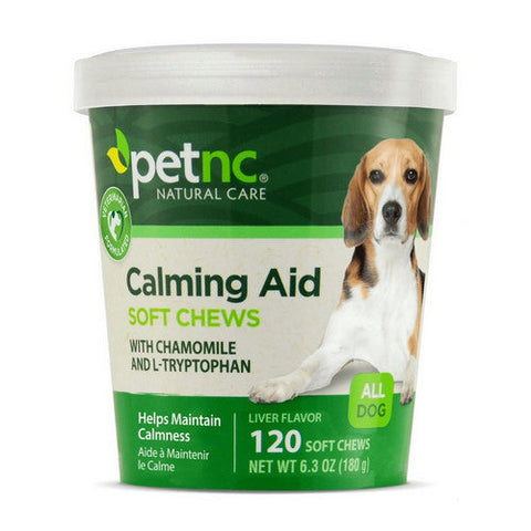 Pet NC, Calming Aid Soft Chews All Dogs Liver, 6.3 Oz Pet NC