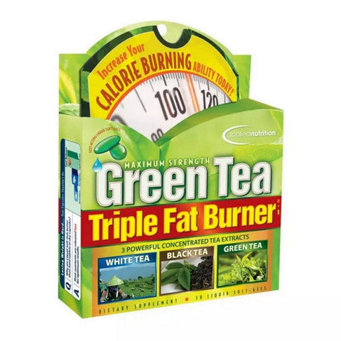 Applied Nutrition, Maximum Strength Green Tea Triple Fat Burner, 30 Liquid Softgels Applied Nutrition