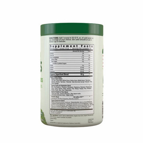 Country Farms, Super Greens Powder Natural, 10.06 Oz Country Farms