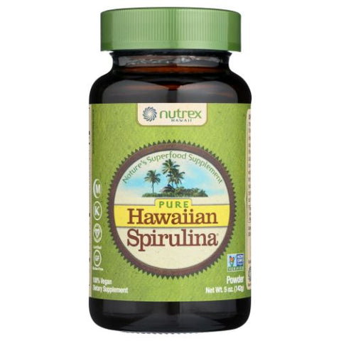 Nutrex Hawaii, Pure Hawaiian Spirulina Powder, Powder 16 Oz Nutrex Hawaii