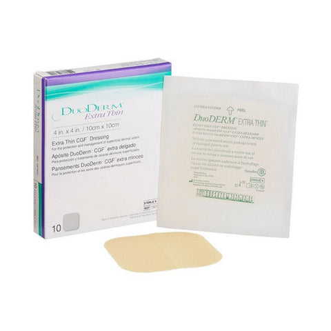 Convatec, Thin Hydrocolloid Dressing Film Backing 4 X 4 Inch 187955, Count of 1 Convatec