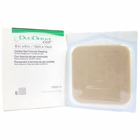 Convatec, Hydrocolloid Dressing Foam Backing 4 X 5 Inch Triangle 187973, Box Of 5 Convatec